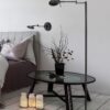 Trio 474790132 Kazan LED stojací lampa | Teplá bílá | 8W | Černá