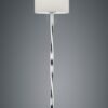 Trio 475310307 Nandor LED stojací lampa | Teplá bílá | 2x7W | Kov | Nikl