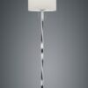Trio 475310307 Nandor LED stojací lampa | Teplá bílá | 2x7W | Kov | Nikl