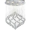 LUXERA 91062412 Chester Lustr | GU10 | Kov | Stříbrná