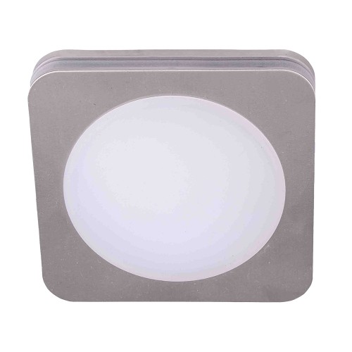 LUXERA 94048604 Downlight Led zápustné svítidlo | Přírodní bílá | 6W | Bílá | Chrom | Kov