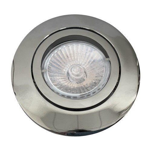 LUXERA 94048611 Downlight Zápustné osvětlení | GU10 | Chrom | Kov