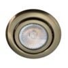 LUXERA 94048618 Downlight Vnitřní osvětlení | GU10 | Kov | Nikl