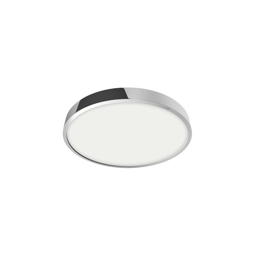 LUXERA 94049024 Emithro Lenys LED stropní svítidlo | Přírodní bílá | 6W | Bílá | Chrom | Kov