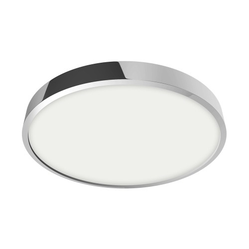 LUXERA 94049026 Lenys LED Koupelnové stropní svítidlo | Přírodní bílá | 18W | Bílá | Chrom | Kov