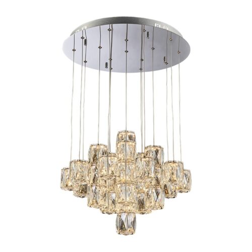 LUXERA 91062402 Polar LED stropní svítidlo | Teplá bílá | Kov | 90W