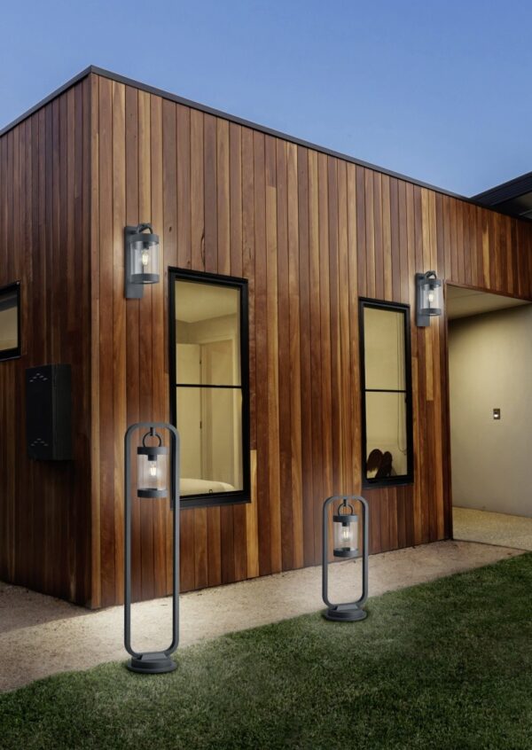 Trio 504160142 Sambesi Stojací lampa | E27 | Černá