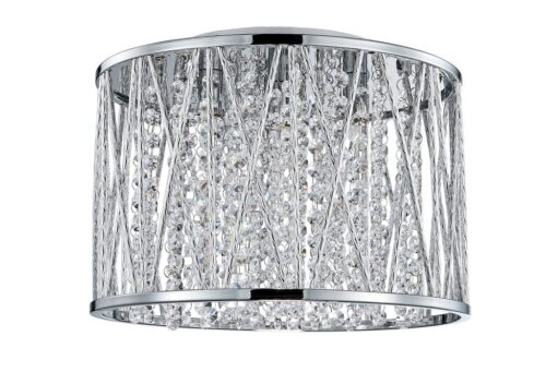 LUXERA 91046062 Stixx Stropní svítidlo | G9 | Kov | Stříbrná