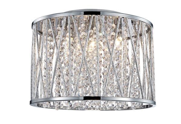 LUXERA 91046062 Stixx Stropní svítidlo | G9 | Kov | Stříbrná