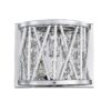 LUXERA 91046063 Stixx Nástěnné svítidlo | G9 | Kov | Stříbrná