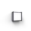 Lutec 5195404118 Qubo LED Nástěnné venkovní světlo | přírodní bílá bílá | Šedá | 9,5W | 4000 K