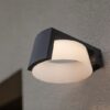 Lutec 5206001118 Moon LED Nástěnné venkovní světlo | Teplá a přírodní bílá | Šedá | 11,1W | 3000 - 4000 K