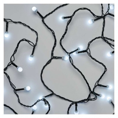 Emos D5AC03 vánoční řetěz Cherry 20m 200 LED | 6W | IP44 - časovač, studená bílá, zelená