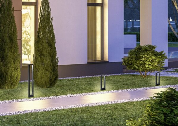 Trio 520760142 Reno LED Zahradní sloupkové světlo | Teplá bílá | 5W | Černá