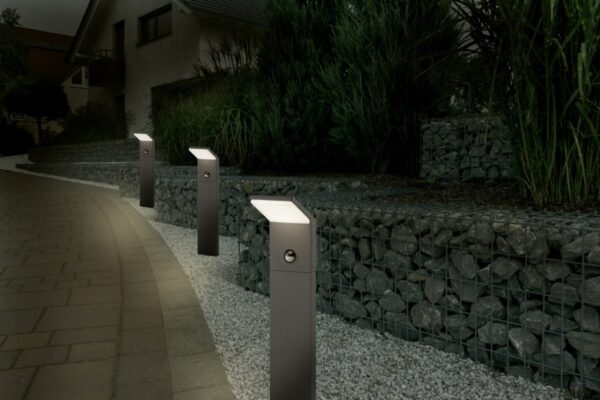 Trio 521169142 Pearl LED Zahradní sloupkové světlo | Teplá bílá | 9W | Černá