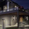 Trio 522360142 Logone LED Zahradní sloupkové světlo | Teplá bílá | 11W | Černá