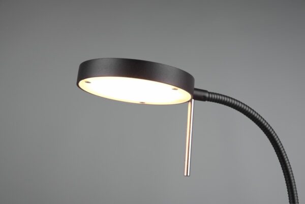 Trio 523310132 Monza LED Stmívatelná lampička | Variabilní | Černá | 12W
