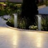 Trio 525369142 Nelson LED venkovní svítidlo | Teplá bílá | 8W | Černá