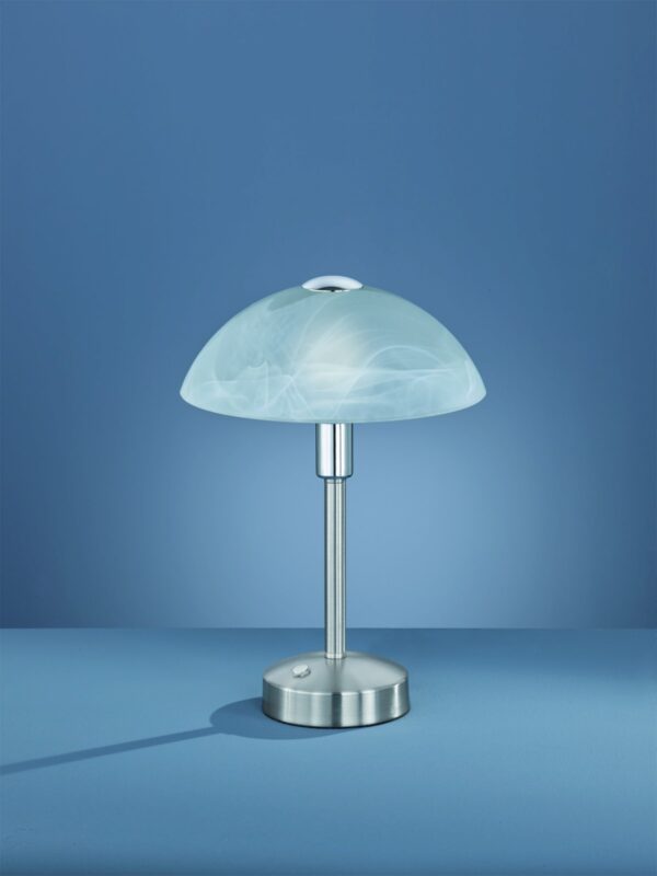 Trio 525790107 Donna LED stolní lampička | Teplá bílá | 4W | Kov | Nikl