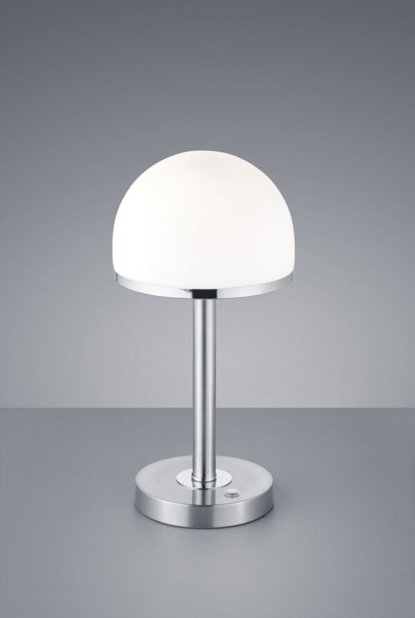 Trio 527590107 Berlin LED stolní lampička | Teplá bílá | 4W | Kov | Nikl