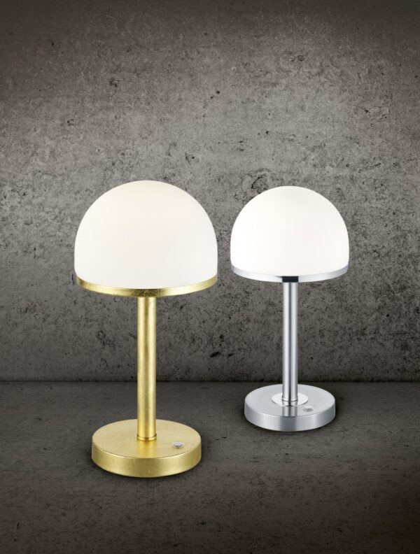 Trio 527590107 Berlin LED stolní lampička | Teplá bílá | 4W | Kov | Nikl