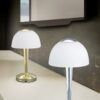 Trio 529990107 Ventura LED stolní lampička | Teplá bílá | 4W | Kov | Nikl