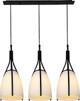 LUXERA 91061302 Zorzi Lustr | E27 | Bílá | Černá