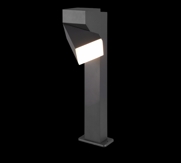 Trio 570660142 Avon LED Zahradní sloupkové světlo | Teplá bílá | 7W | Černá
