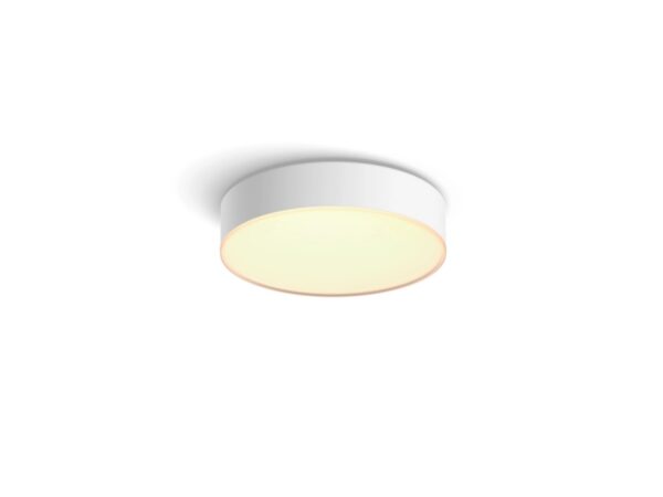 Philips Hue 41158/31/P6 Enrave Smart LED moderní stropní svítidlo | Variabilní | 9,6W | Bílá