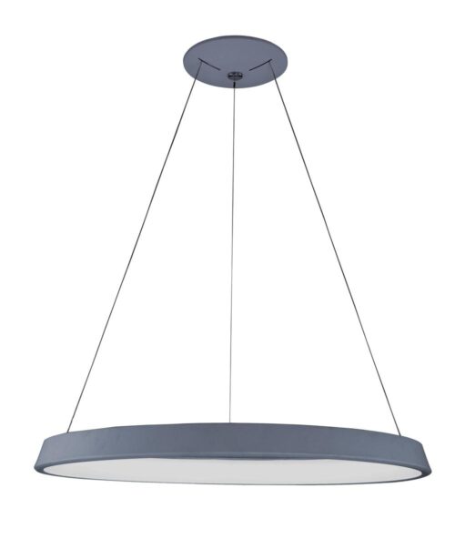Palnas 9962000930 Niki LED stropní svítidlo | Teplá bílá | Šedá | 48W