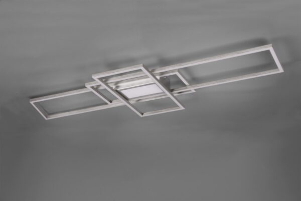 Trio 620010407 Irvine LED Přisazené stropní svítidlo | Variabilní | 60=6500lmW | Kov | Nikl