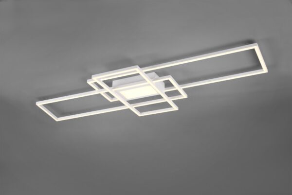 Trio 620010431 Irvine LED Přisazené stropní svítidlo | Variabilní | 60=6500lmW | Bílá