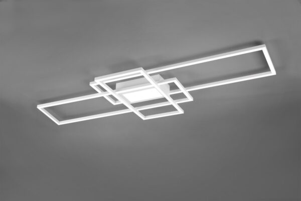 Trio 620010431 Irvine LED Přisazené stropní svítidlo | Variabilní | 60=6500lmW | Bílá