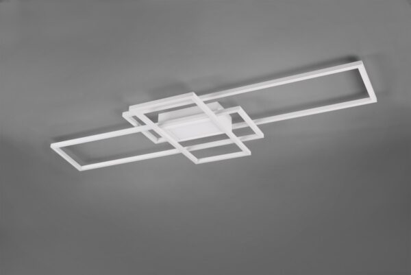Trio 620010431 Irvine LED Přisazené stropní svítidlo | Variabilní | 60=6500lmW | Bílá
