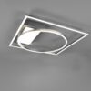 Trio 620510307 Downey LED Přisazený lustr | Variabilní | Kov | Nikl