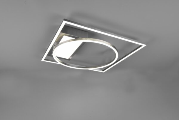 Trio 620510307 Downey LED Přisazený lustr | Variabilní | Kov | Nikl