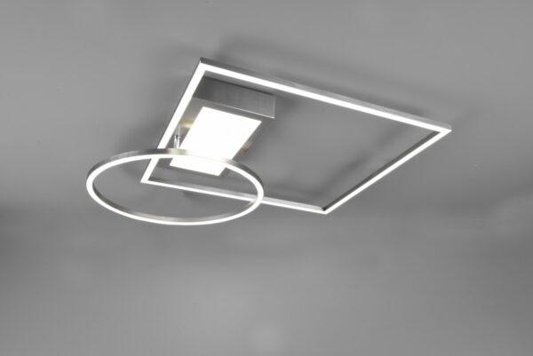 Trio 620510307 Downey LED Přisazený lustr | Variabilní | Kov | Nikl