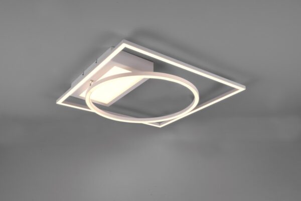 Trio 620510331 Downey LED Přisazený lustr | Variabilní | Bílá