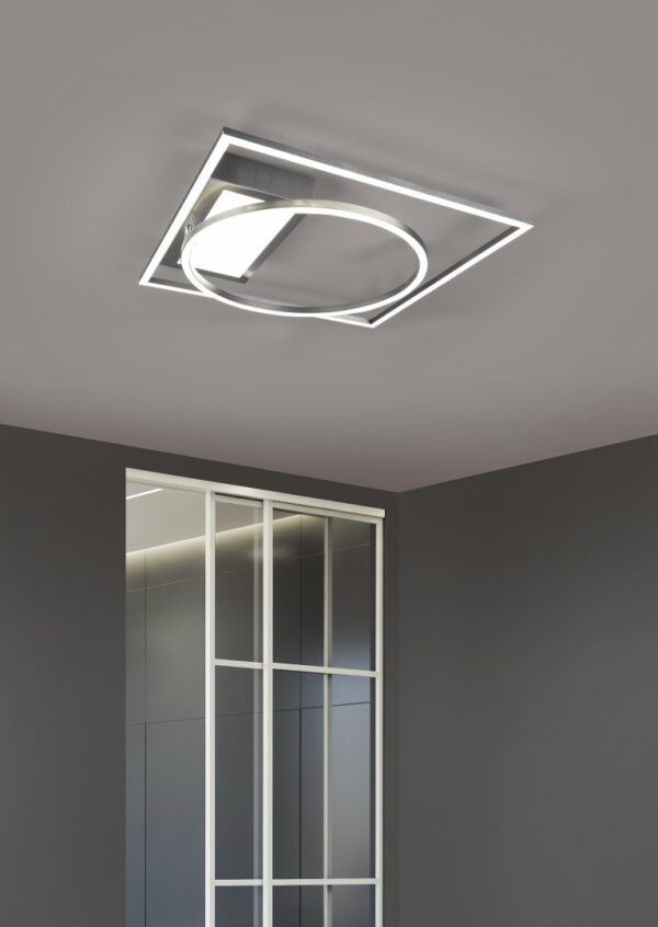 Trio 620510331 Downey LED Přisazený lustr | Variabilní | Bílá
