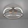 Trio 621210107 Charivari LED Přisazené stropní svítidlo | Teplá bílá | 20W | Kov | Nikl