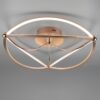 Trio 621290108 Charivari LED Přisazené stropní svítidlo | Teplá bílá | 42W | Barevný kov | Mosaz