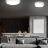 Trio 621912401 Lugano LED stropní svítidlo | Teplá bílá | 22W