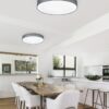 Trio 621914011 Lugano LED stropní svítidlo | Variabilní | 40W | Šedá