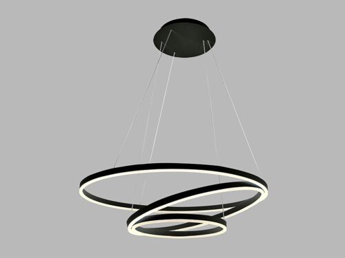 LED2 3271133 Circle LED stropní svítidlo | Teplá bílá | Černá