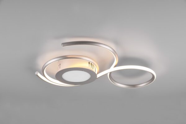 Trio 623410207 Jive LED Přisazené stropní svítidlo | Variabilní | Kov | Nikl | 36W