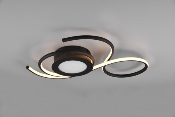 Trio 623410232 Jive LED Přisazené stropní svítidlo | Variabilní | Černá | 36W
