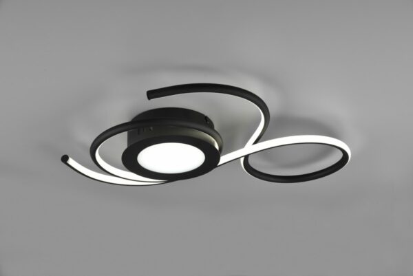 Trio 623410232 Jive LED Přisazené stropní svítidlo | Variabilní | Černá | 36W