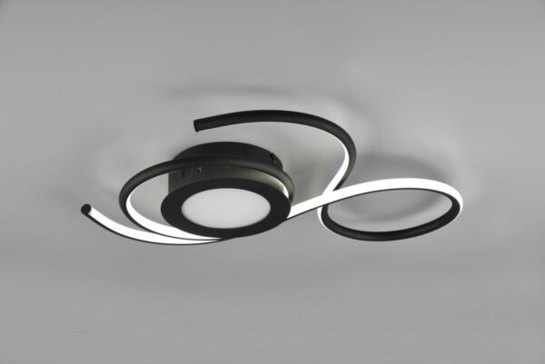 Trio 623410232 Jive LED Přisazené stropní svítidlo | Variabilní | Černá | 36W