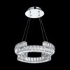 LUXERA 91062428 Santana LED stropní svítidlo | Přírodní bílá | 24W | Chrom | Kov