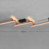 Trio 626410530 Bellari LED Přisazené stropní svítidlo | Variabilní | 36W